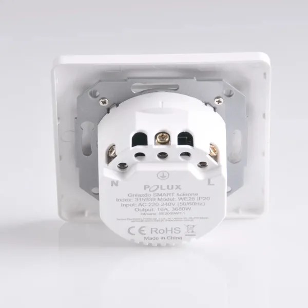 Priză inteligentă SMART 3680W/230V/16A Wi-Fi Tuya