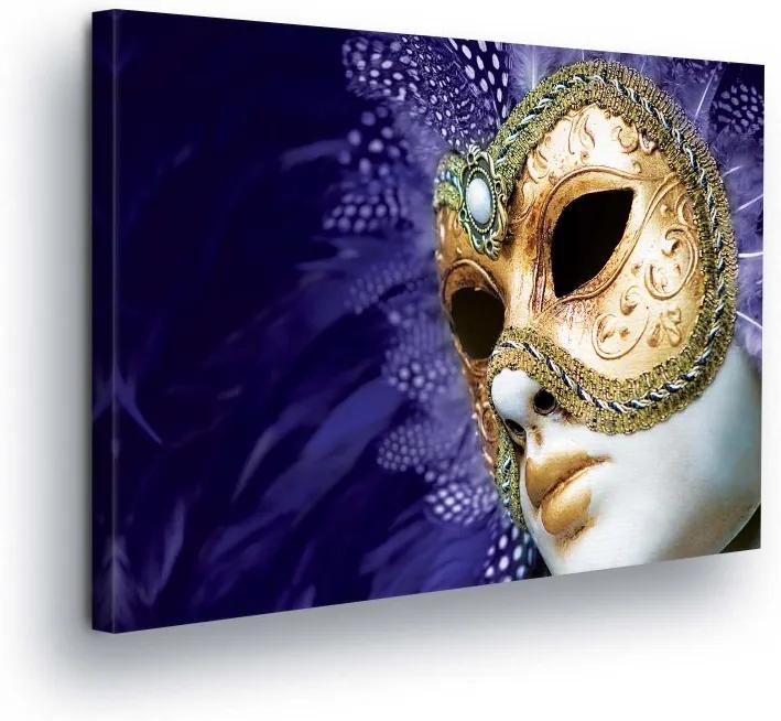 GLIX Tablou - Carnival mask 80x60 cm