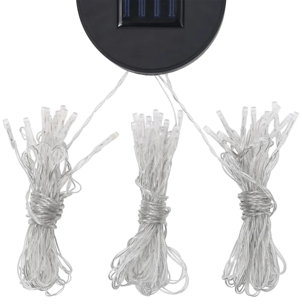 Pavilion cu perdele  siruri lumini LED, antracit, 3x3 m Antracit, 3 x 3 m