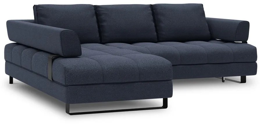 Coltar extensibil Clinton 5 locuri stofa L242