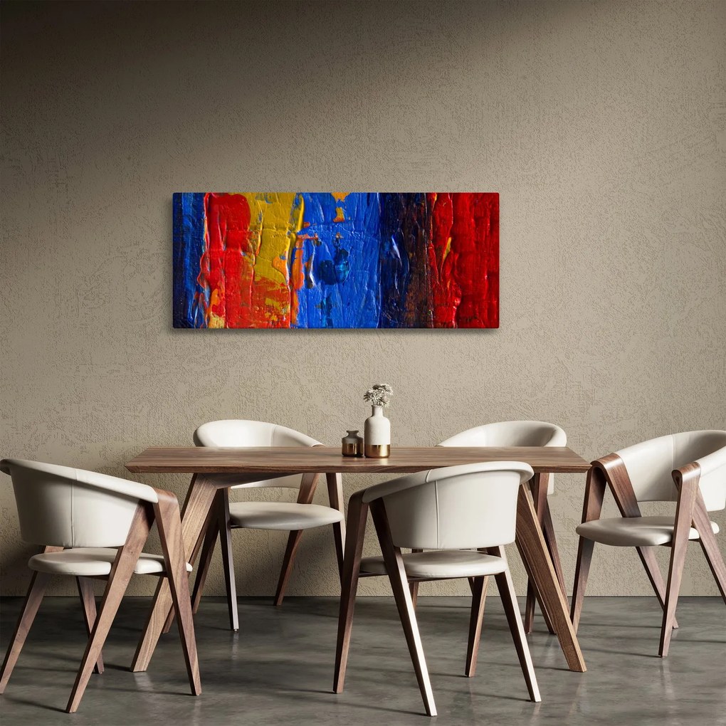 Tabloul cu culorile pentru artiști (120x50 cm)