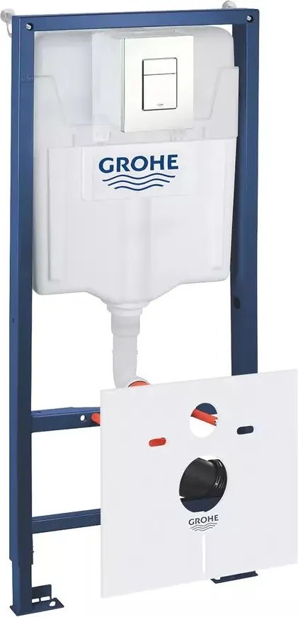 Set 5 in 1 Grohe Rapid SL pentru vas WC cu clapeta Skate Cosmopolitan