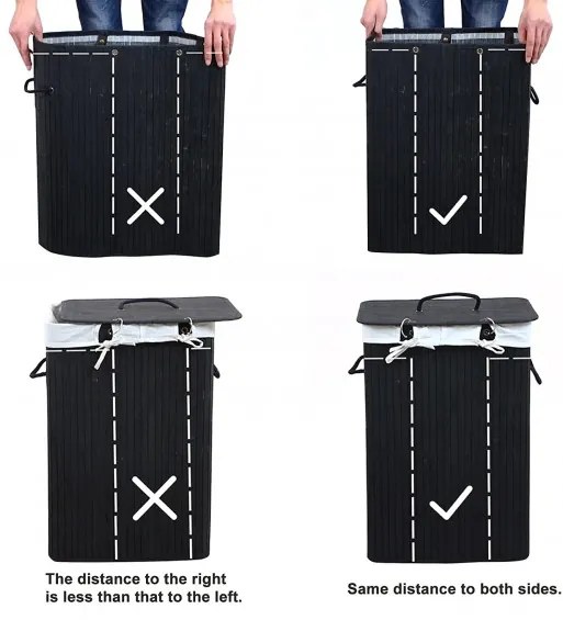 Cos Rufe Woody Negru