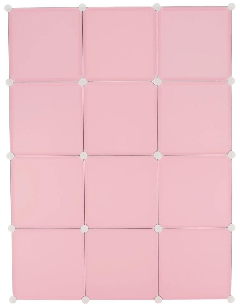 Zondo Dulap modular pentru copii Fresh Pink (roz + motiv pentru copii). 1028922