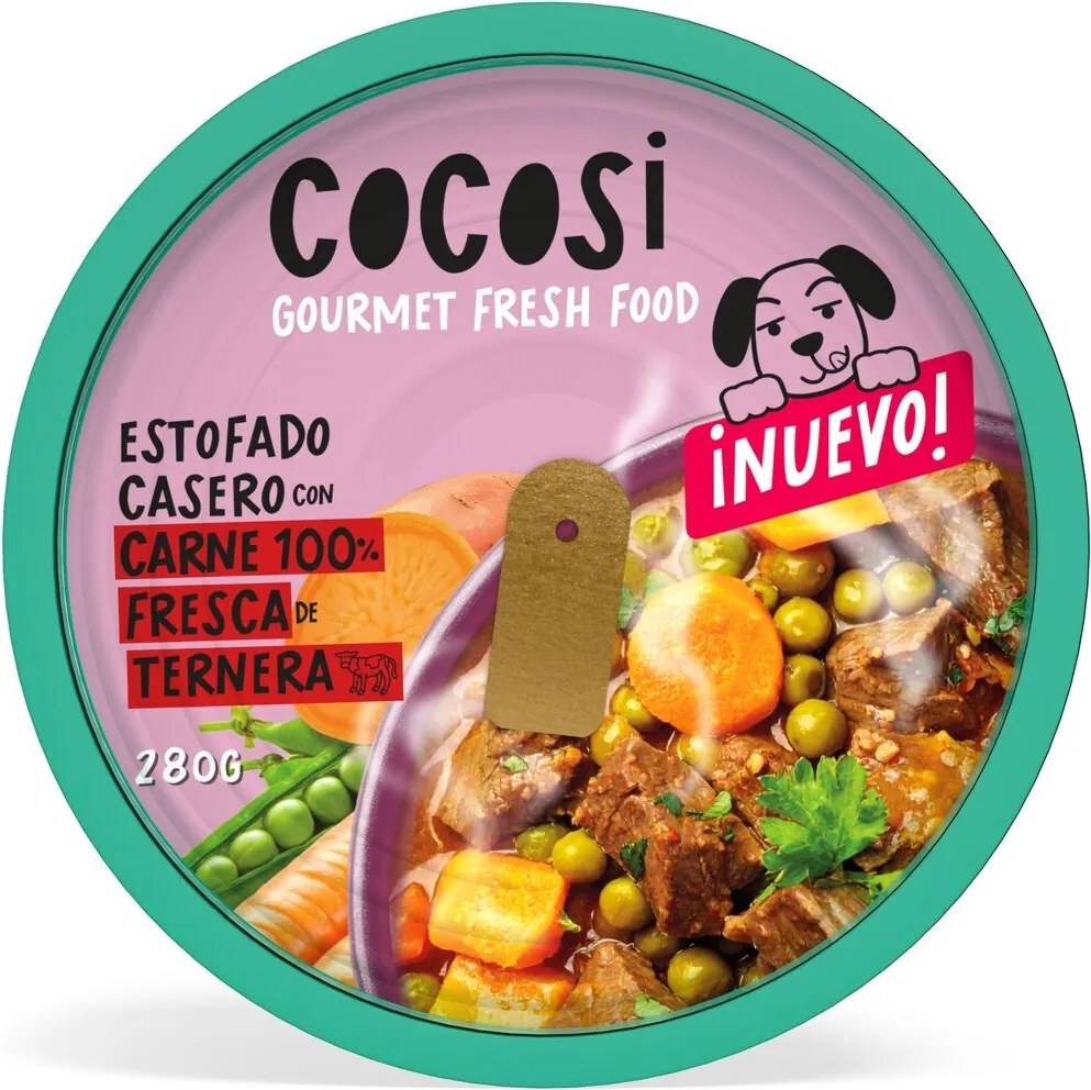 Hrană umedă Cocosi ESTOFADO CASERO Carne de vită 280 g 9 Unități
