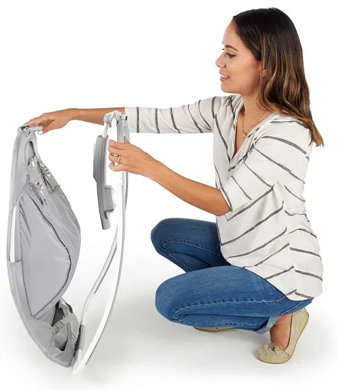 Leagăn cu sunete pentru bebeluși CUDDLE LAMB Ingenuity