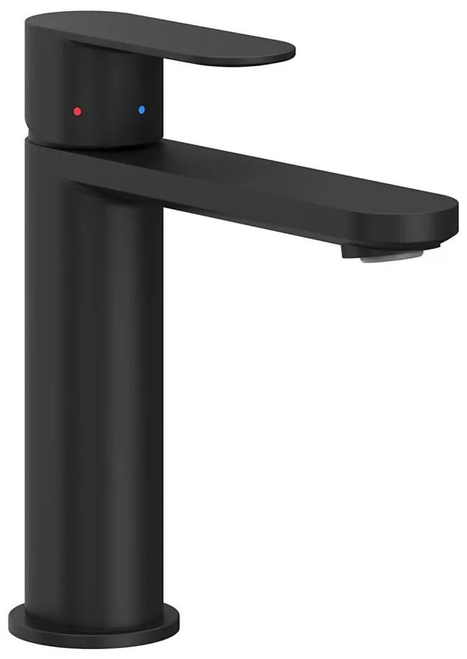 Ravak X070460 - Baterie pentru lavoar CHROME, 17,7 cm, neagră