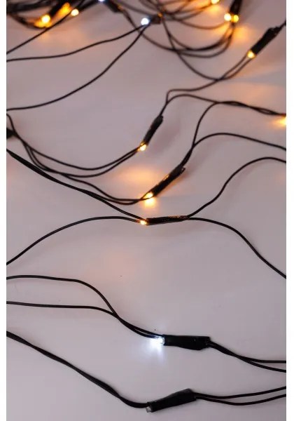 Perdea LED de Crăciun de exterior NET 240xLED/7,2W/230V 1,5x2 m IP44 alb cald
