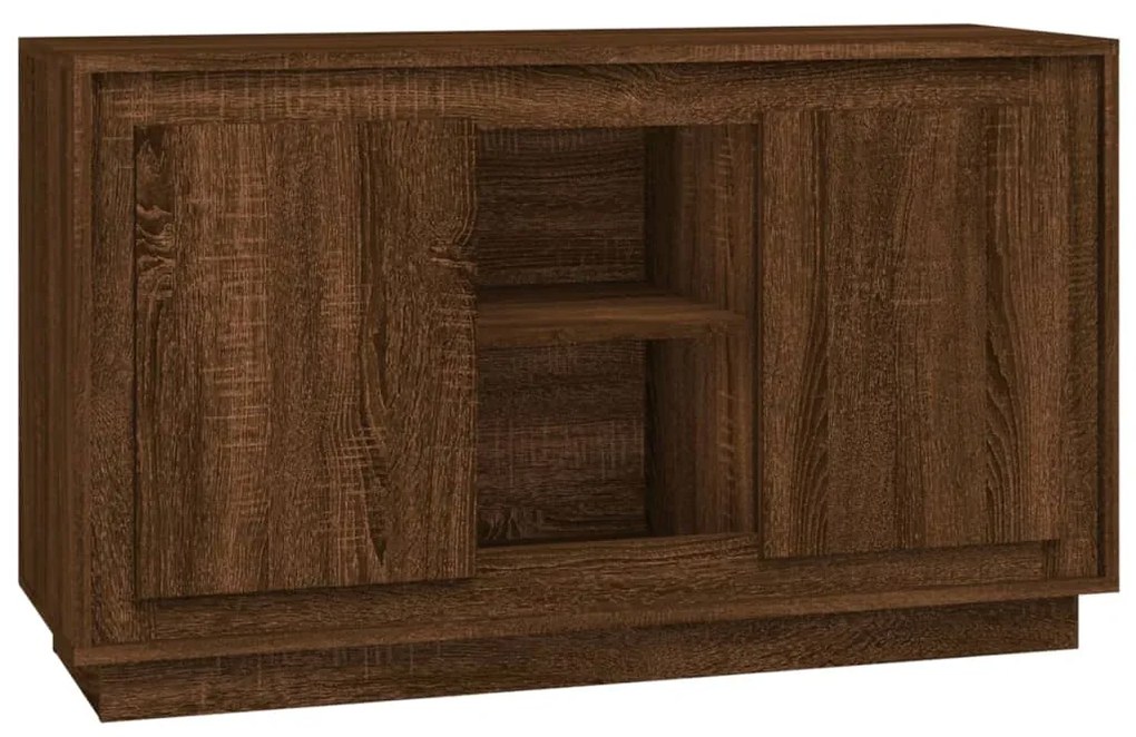 vidaXL Dulap, stejar maro, 102x35x60 cm, lemn prelucrat