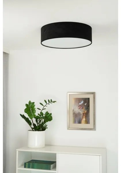 Duolla - Plafonieră LED CORTINA 26W 230V pr. 30 cm 4000K negru