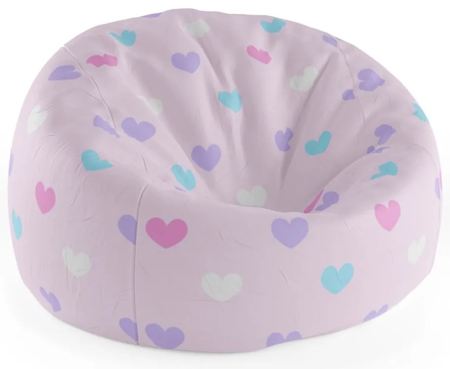 Sac de șezut Cocoon inimă lângă inimă, roz