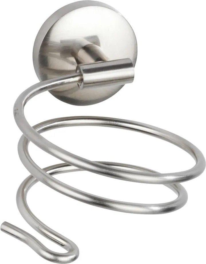 Suport de perete pentru uscător de păr, metal inoxidabil Wenko Cuba