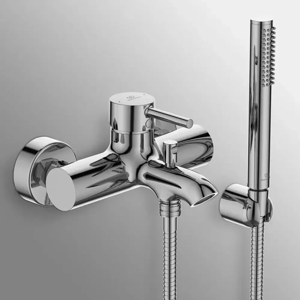 Baterie cada - dus Ideal Standard Ceraline finisaj crom lucios cu set de dus