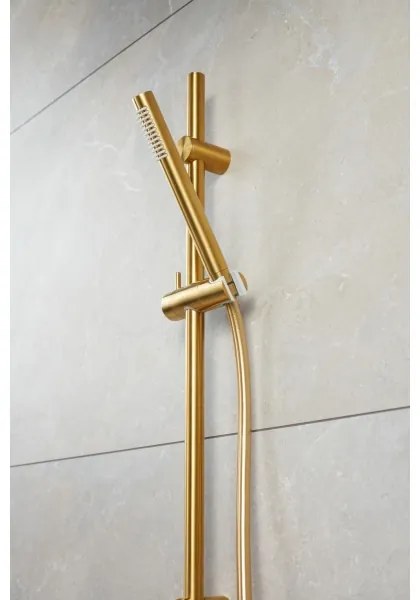 KFA Armatura 841-363-31 - Set duș MOZA inox/auriu