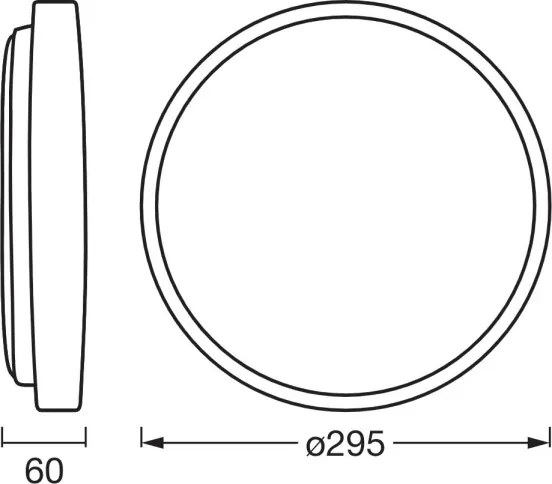 Osram - Plafonieră LED dimabilă ORBIS ALISON LED/16W/230V Ø 29,5 cm