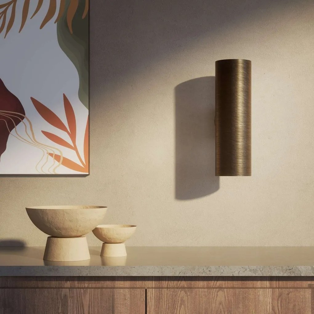 Aplica de perete tubulara din alama personalizabila Venere