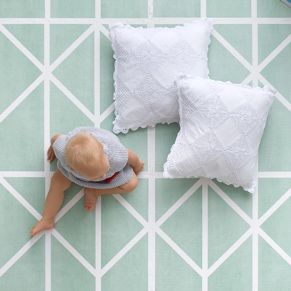 Covor puzzle nontoxic Nordic Mint