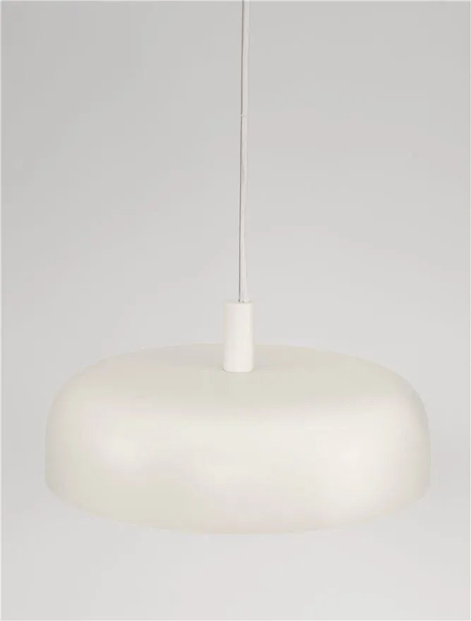 Lustra suspendata LED 3000K NOELIA crem 40cm