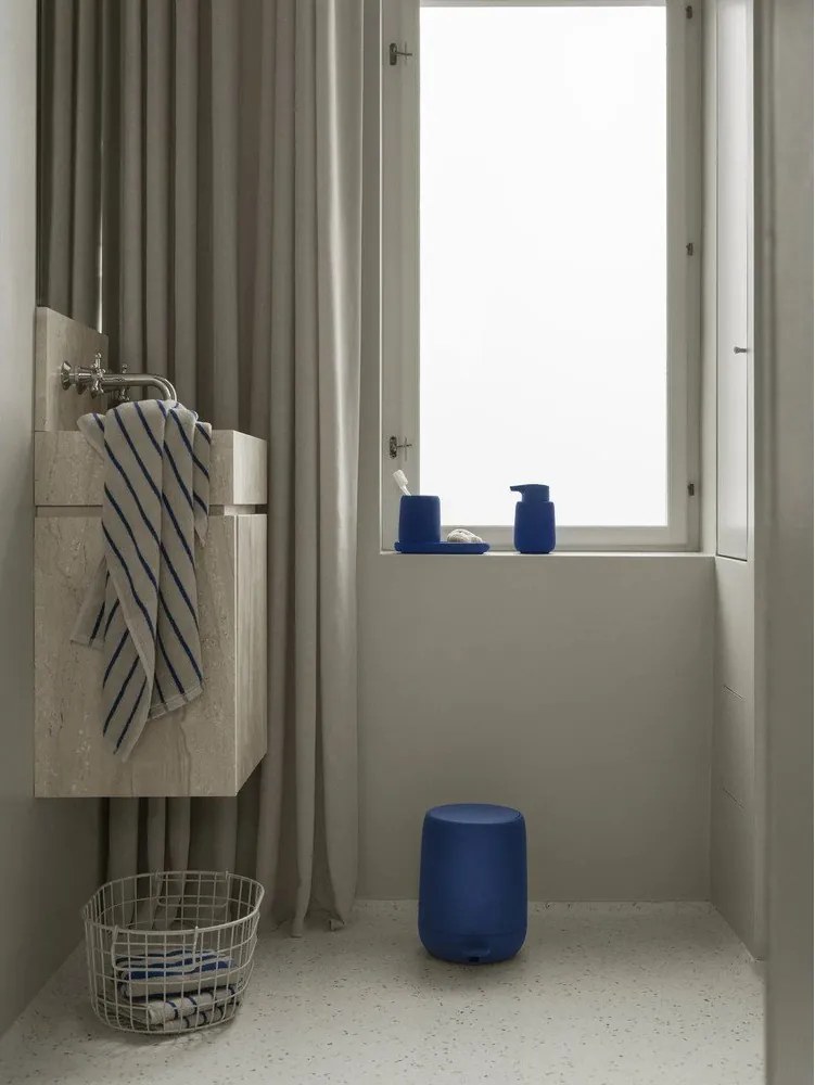 Săpunieră albastră din ceramică Sono – Blomus