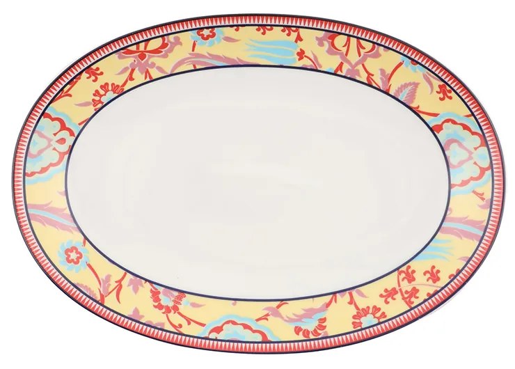 SERVICIU DE MASA PORTELAN,MULTICOLOR,30 PIESE,IVONA