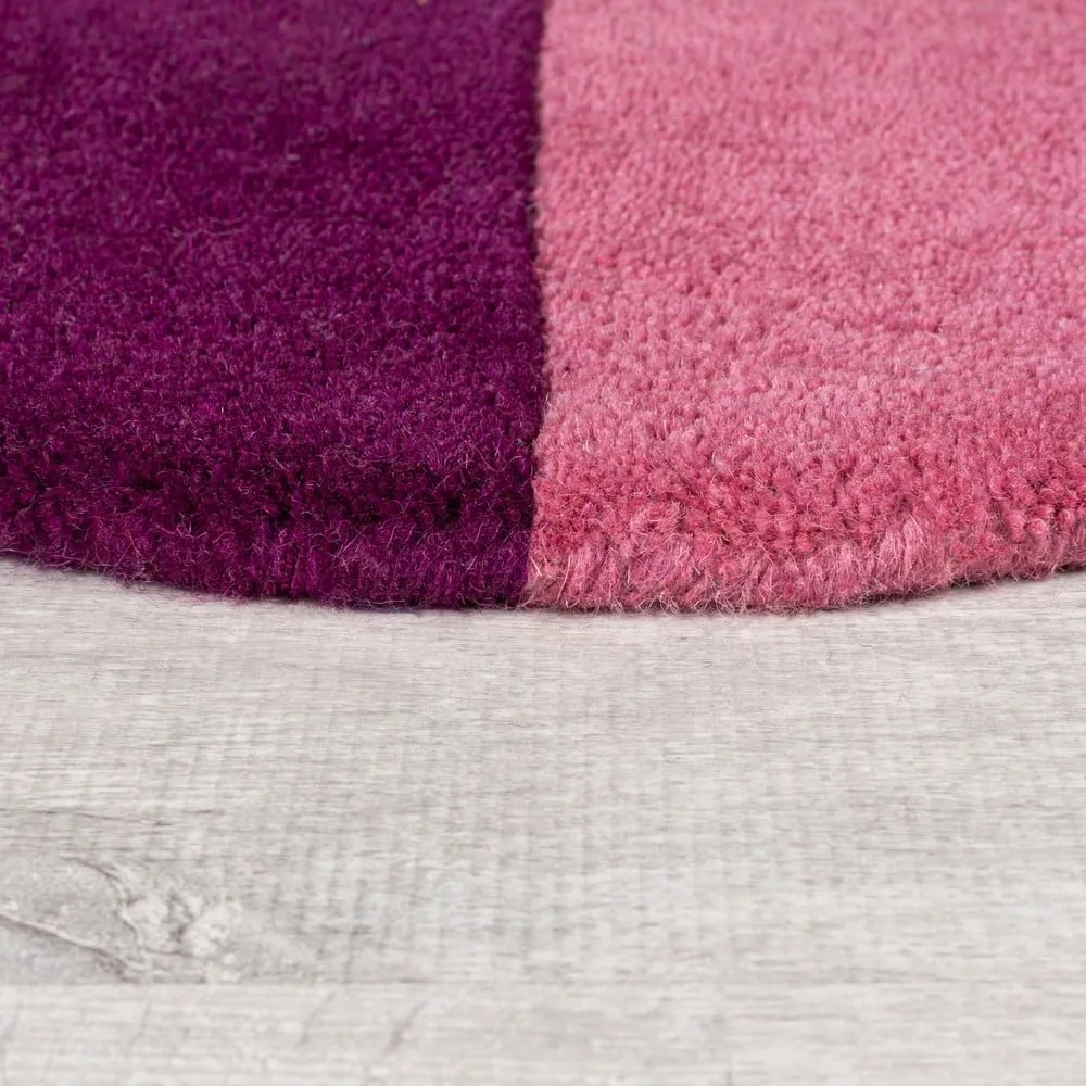 Covor bej țesut manual din lână 200x290 cm Mia Textured Scallop – Flair Rugs