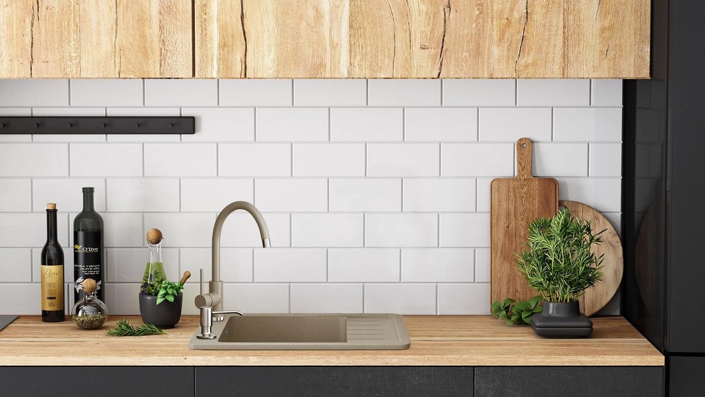 Chiuveta bucatarie Granit STEN beige