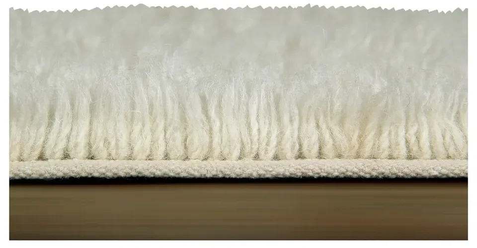 Covor crem lavabil/țesut manual din lână 80x140 cm Berber Soul – Lorena Canals