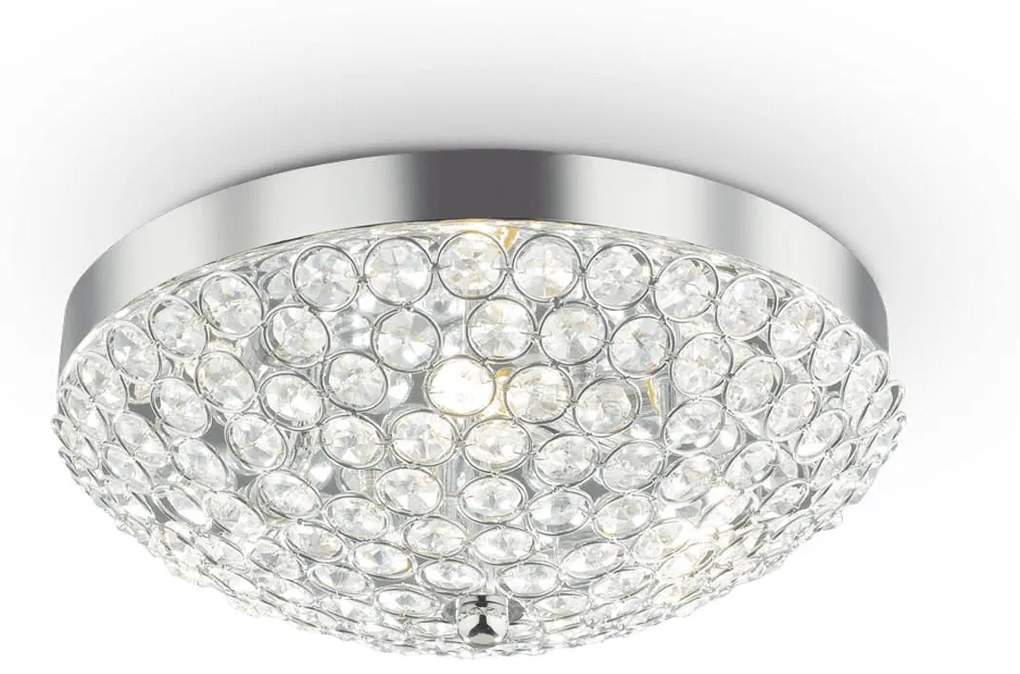 Lustra Plafon Ideal Lux Orion Pl3 G9, Crom, 059136, Italia