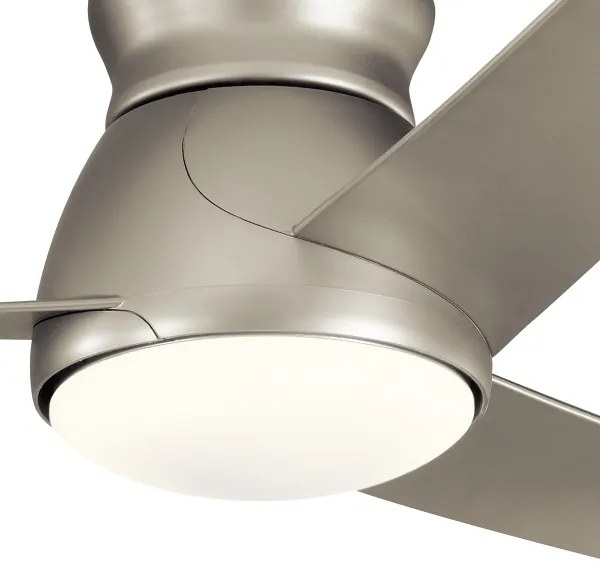 Ventilator LED dimabil de tavan Kichler KLF-ERIS-60-BN ERIS 10W/230V IP44 + telecomandă