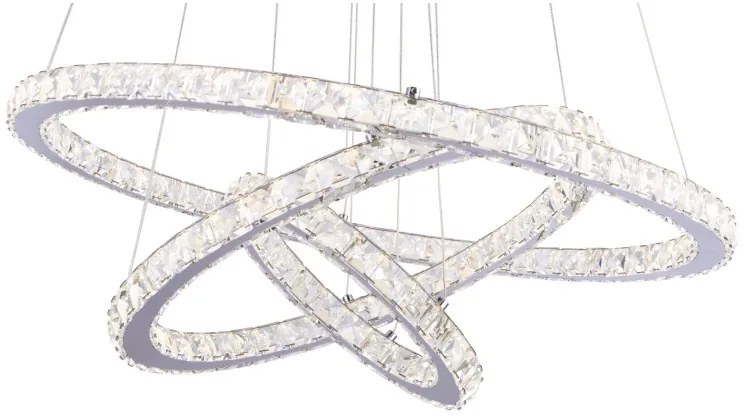 Lustra LED cu telecomanda, cristale K5 Marilyn I 67037-76 GL