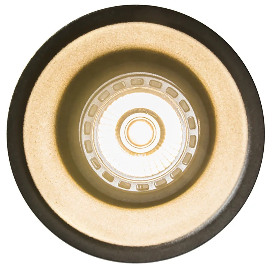 Set de 6 spoturi moderne îngropate negre - Dept