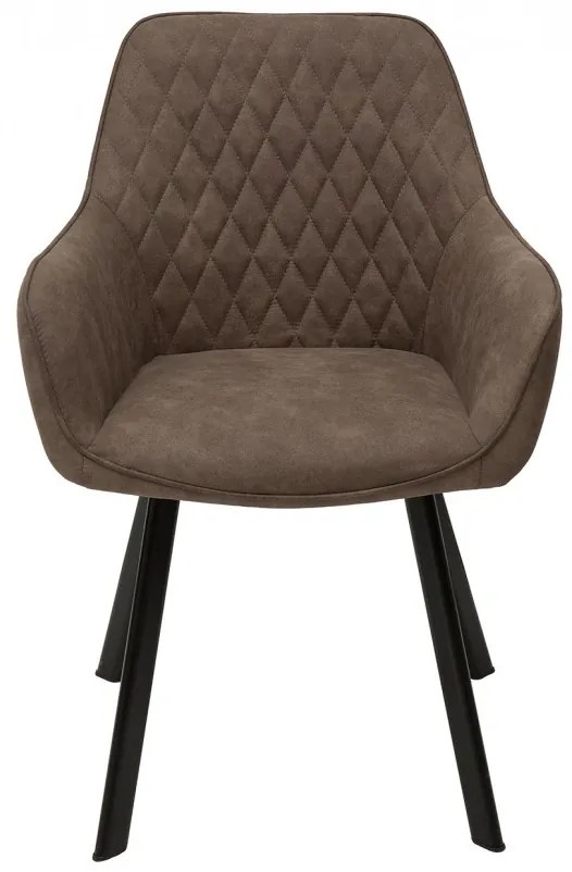 Set de 2 scaune Palermo, taupe A-39343 VC