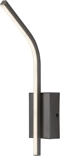 Rabalux 75000 - LED aplică de perete pentru baie TILMANN 10W/230V 4000K IP44 antracit