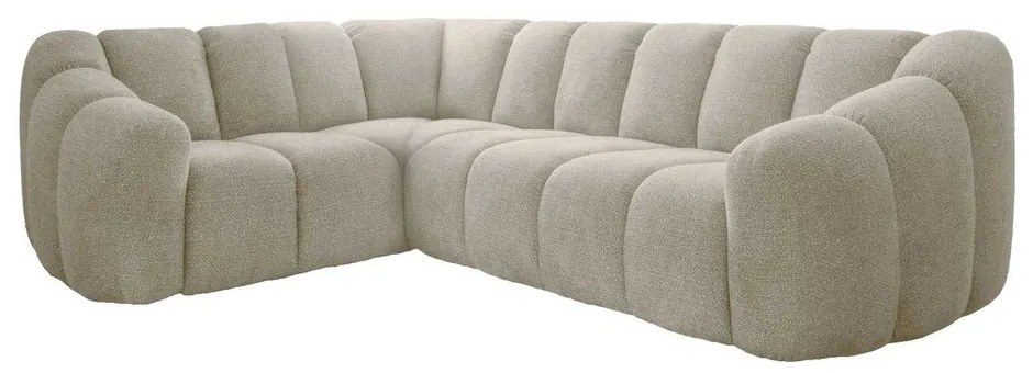 Colțar bej (cu colț pe partea stângă/în formă de ”L”) Shell – Miuform