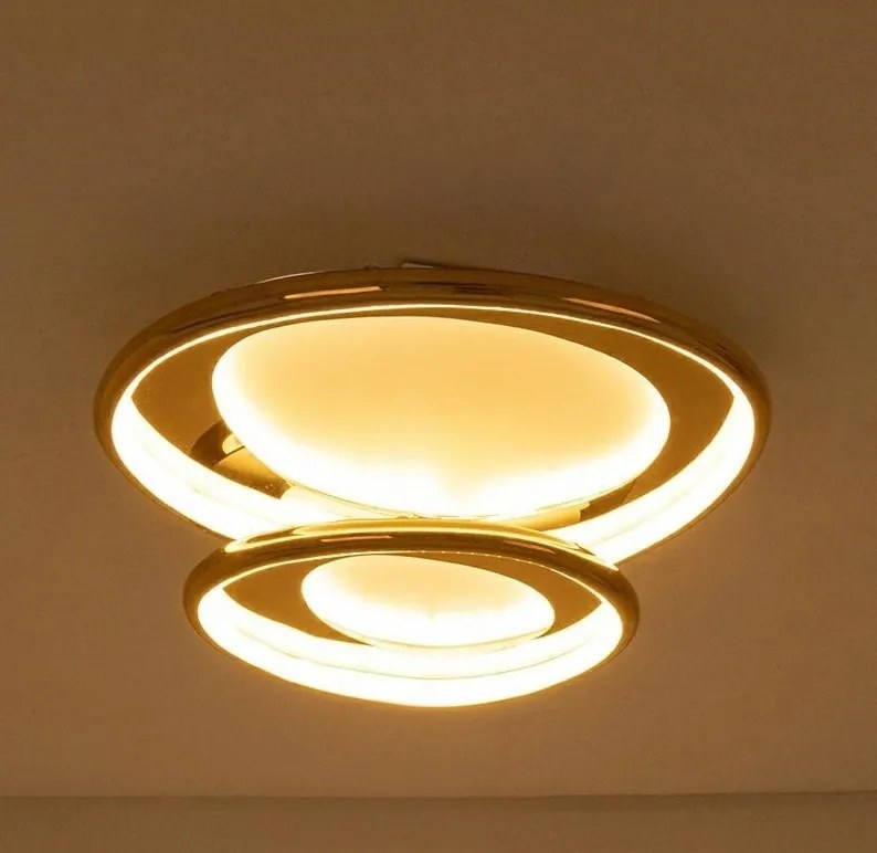 Plafoniera LED moderna AREA 2 auriu