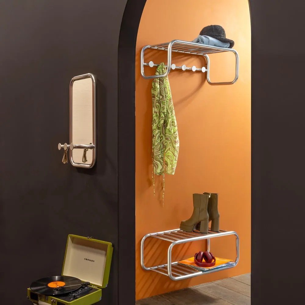 Panou de agățat diverse argintiu din metal Retro – Spinder Design