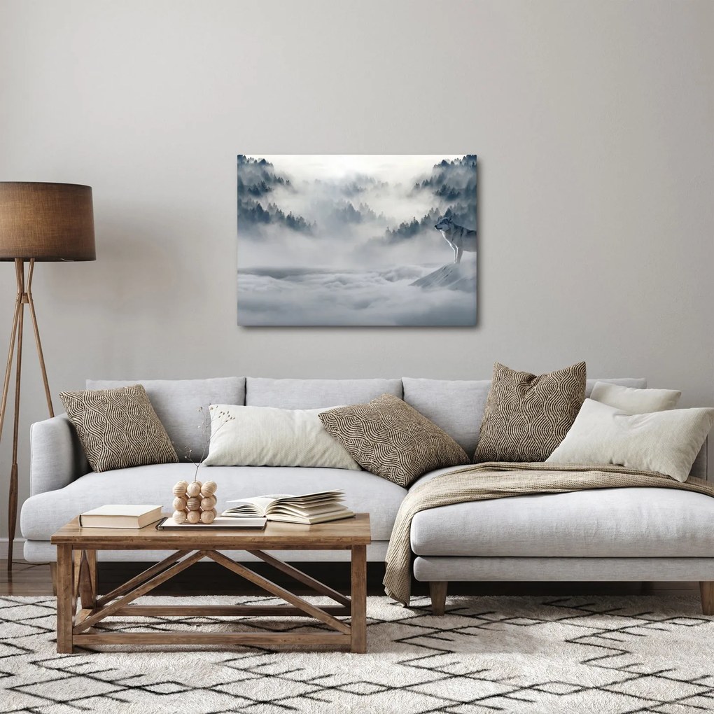 Tablou cu lupi (70x50 cm)