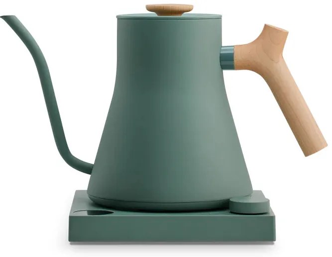 Fellow Stagg EKG PRO Verde + arțar | Fierbător electric Gooseneck