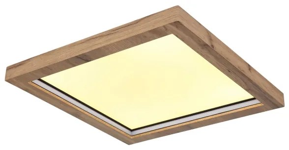 Plafonieră LED RGBW dimabilă BRANZA LED/24W/230V Globo 41374-24 + telecomandă