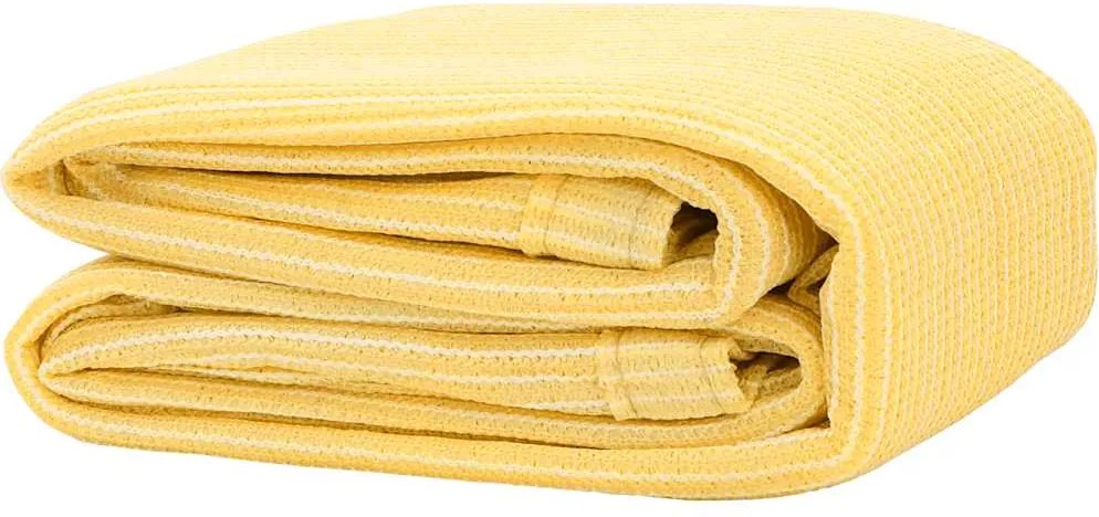 vidaXL Covor pentru cort, bej, 200x400 cm