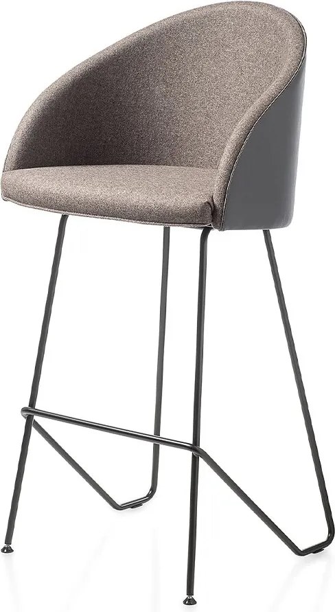 Kameo lemn masiv Stool – Versiuni Slope Sled și Pivotant cu baza rotunda