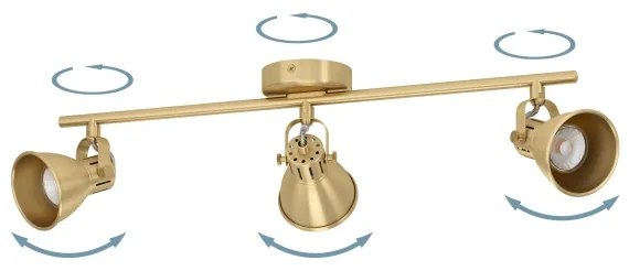 Spot LED SERAS 3xGU10/3W/230V Eglo 900172