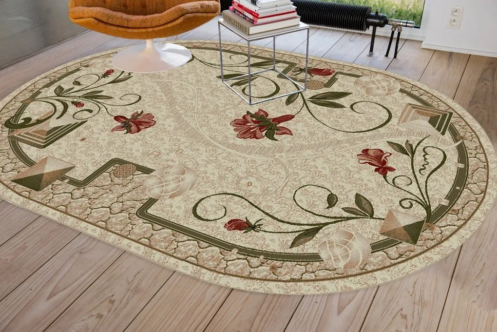 Covor Modern Lotos 587 Oval
