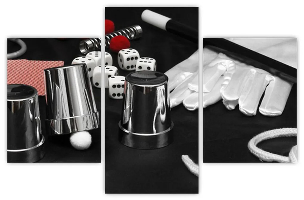 Tablou cu uneltele de magie (90x60 cm)