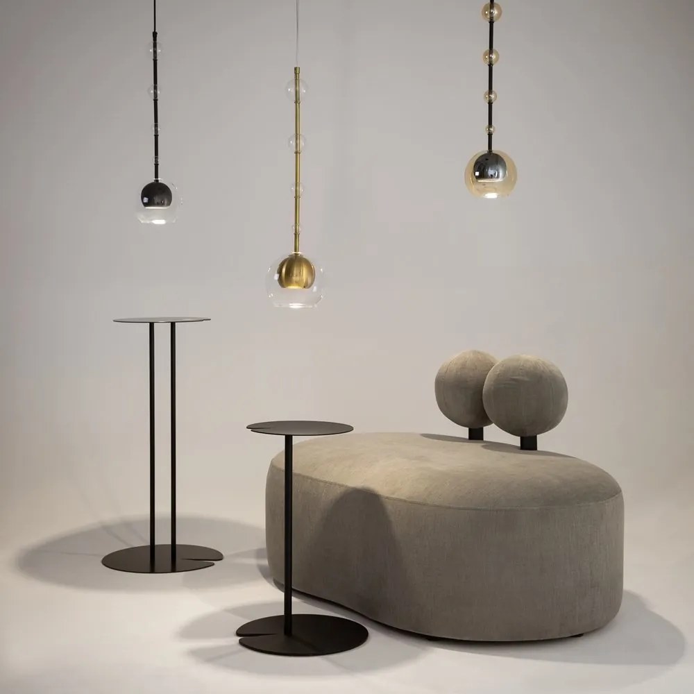 Pendul design modern decorativ Ros negru