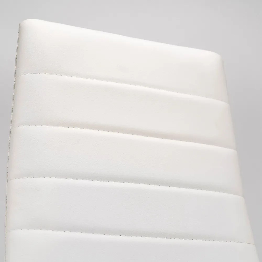 Scaun de masă Tino NOVA în alb și negru