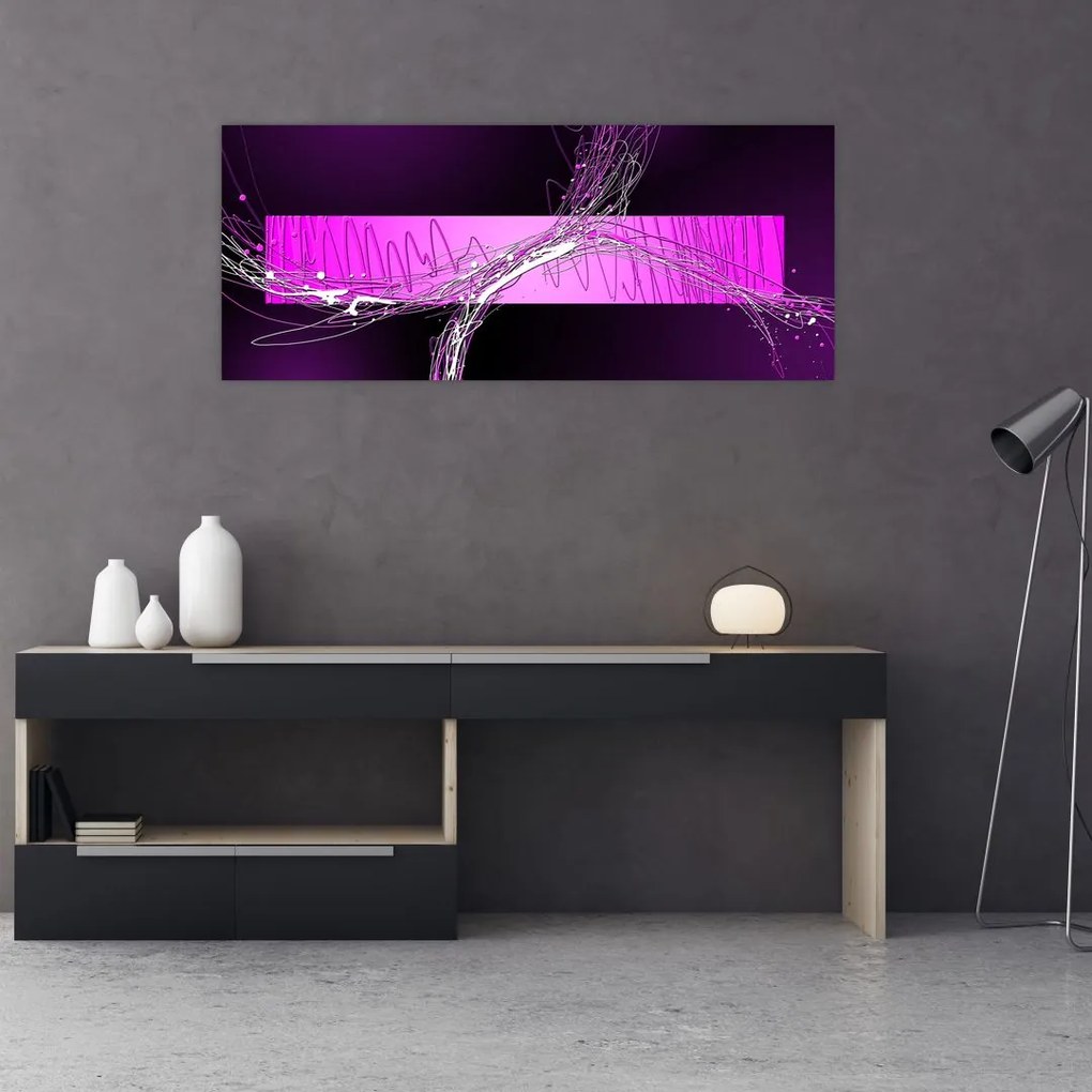 Tablou abstract (120x50 cm)