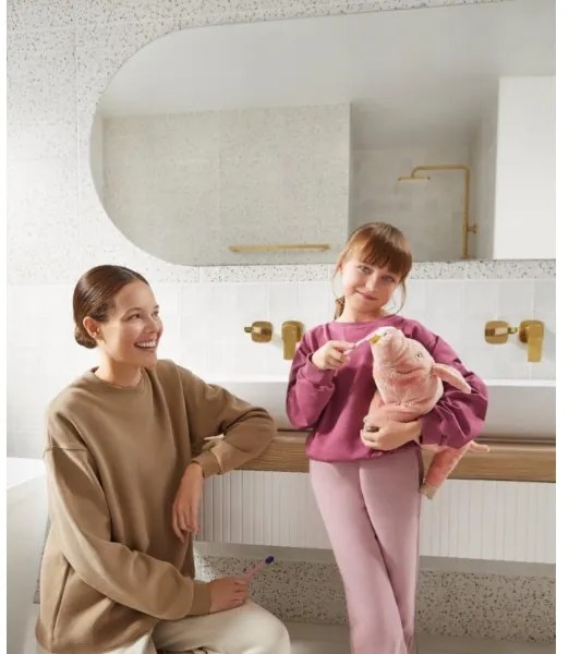 Baterie lavoar încastrată KFA Armatura MALAGA 4529-810-31, auriu periat