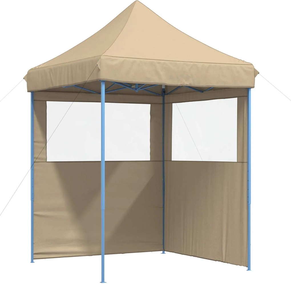 vidaXL Cort pentru Petreceri Bej 200 x 200 x 306 cm Material Oxford