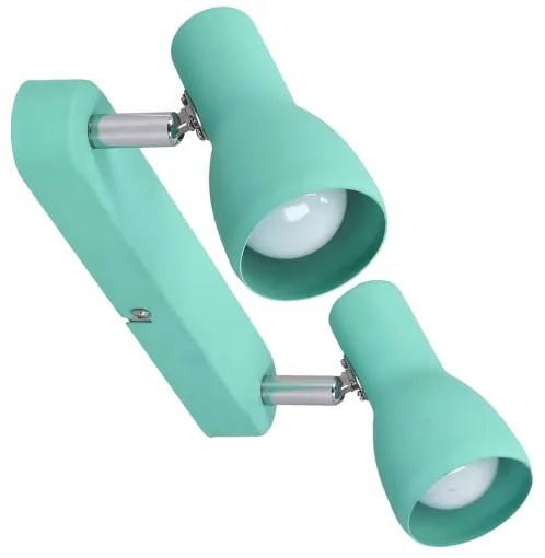 Spot PICARDO 2xE14/40W/230V turcoaz